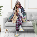 book shelf hooded blanket - Gifts For Reading Addicts