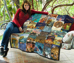 Narnia Book Series Book Covers Quilt - Gifts For Reading Addicts