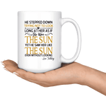 "As if she were the sun"15oz white mug - Gifts For Reading Addicts