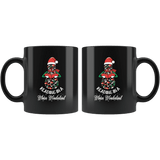 "Reading in a winter wonderland"11 oz Black mug - Gifts For Reading Addicts