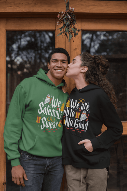 "We Are Up To No Good " Hoodie - Gifts For Reading Addicts