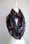 Bookshelf Infinity Scarf Handmade Limited Edition - Gifts For Reading Addicts