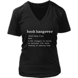 "Book hangover" V-neck Tshirt - Gifts For Reading Addicts