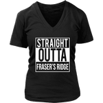 "Fraser's Ridge" V-neck Tshirt - Gifts For Reading Addicts