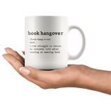 "book hangover"11oz white mug - Gifts For Reading Addicts
