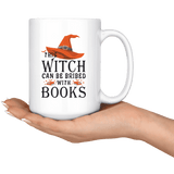 "Bribed With Books"15oz White Mug - Gifts For Reading Addicts
