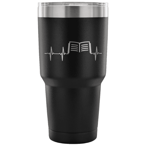 BOOK IN HEART TRAVEL MUG - Gifts For Reading Addicts