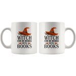 "Bribed With Books"11oz White Mug - Gifts For Reading Addicts