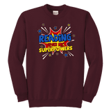 ''Reading gives me"YOUTH CREWNECK SWEATSHIRT - Gifts For Reading Addicts