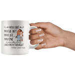 "My heart my life"11oz white mug - Gifts For Reading Addicts
