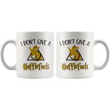 "i Don't Give A Hufflefuck"11oz White Mug - Gifts For Reading Addicts