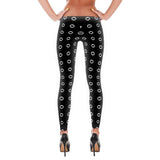 Book Lovers Leggings With Polka Dot Pattern Design - Gifts For Reading Addicts