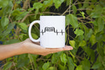 Book In Heart Mugs - Gifts For Reading Addicts