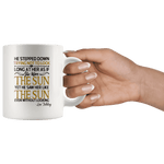 "As if she were the sun"11oz white mug - Gifts For Reading Addicts