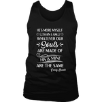 "He's more myself than i am" Men's Tank Top - Gifts For Reading Addicts