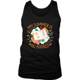 "My Summer Is All Booked" Men's Tank Top - Gifts For Reading Addicts