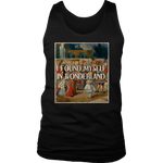 "I Found Myself In Wonderland" Men's Tank Top - Gifts For Reading Addicts
