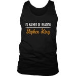 "I'd Rather Be Reading SK" Men's Tank Top - Gifts For Reading Addicts