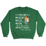 "My heart my life" Sweatshirt - Gifts For Reading Addicts