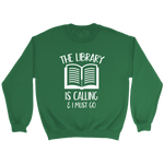 "The library" Sweatshirt - Gifts For Reading Addicts