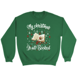 "My Christmas Is All Booked" Sweatshirt - Gifts For Reading Addicts