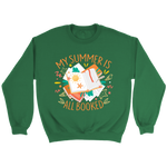 "My Summer Is All Booked" Sweatshirt - Gifts For Reading Addicts