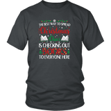 "Christmas Cheer" Unisex T-Shirt - Gifts For Reading Addicts