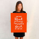 I'm Nerdy But I Don'T Care - Gifts For Reading Addicts