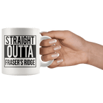 "Fraser's Ridge"11oz White Mug - Gifts For Reading Addicts