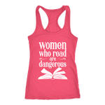 "Women who read" Women's Tank Top - Gifts For Reading Addicts