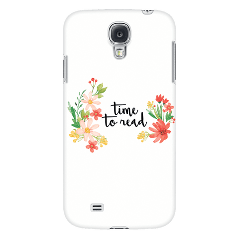 Time to read phone case white - Gifts For Reading Addicts