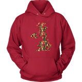 "UK Bookish Map" Hoodie - Gifts For Reading Addicts