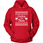 "Dashing Through The Books" Hoodie - Gifts For Reading Addicts