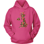 "UK Bookish Map" Hoodie - Gifts For Reading Addicts
