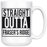 "Fraser's Ridge"15oz White Mug - Gifts For Reading Addicts