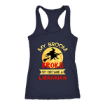 "I Became A Librarian" Women's Tank Top - Gifts For Reading Addicts