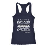 "You are sunlight" Women's Tank Top - Gifts For Reading Addicts