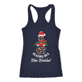 "Reading in a winter wonderland" Women's Tank Top - Gifts For Reading Addicts