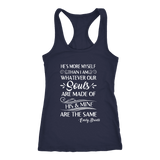"He's more myself than i am" Women's Tank Top - Gifts For Reading Addicts