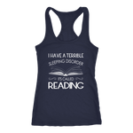 "Sleeping disorder" Women's Tank Top - Gifts For Reading Addicts