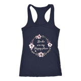"Happy place" Women's Tank Top - Gifts For Reading Addicts