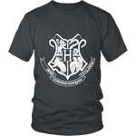 The Hogwarts Crest Unisex T-shirt - Gifts For Reading Addicts