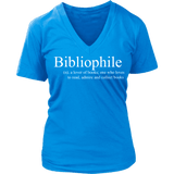 Bibliophile V-neck - Gifts For Reading Addicts