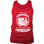 I dont have insomnia I'm suffering from Librocubicularism, Mens Tank Top - Gifts For Reading Addicts