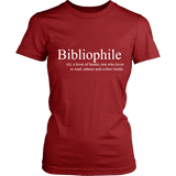 Bibliophile Fitted T-shirt - Gifts For Reading Addicts