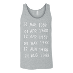 Library Stamp Unisex Tank - Gifts For Reading Addicts