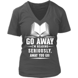 Away you go - V-neck - Gifts For Reading Addicts