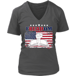 Freadom V-neck - Gifts For Reading Addicts