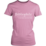 Bibliophile Fitted T-shirt - Gifts For Reading Addicts