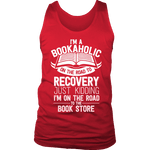 I'm a Bookaholic Mens Tank - Gifts For Reading Addicts
